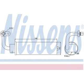 Осушитель системы кондиционирования Nissens 95444 фото