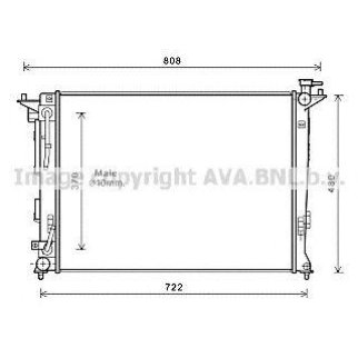 Радиатор основной AVA HY2283 фото