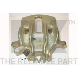 Суппорт тормозной передний левый (однопоршневой) / PEUGEOT 406 96~04 фото