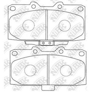 Колодки тормозные передние фото