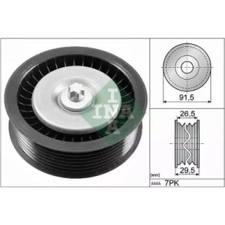 Ролик приводного ремня INA 532 0808 10 фото