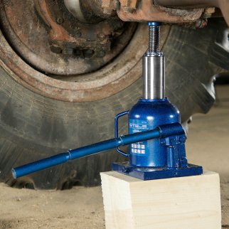 Домкрат бутылочный 10т гидравлический 170-430мм STELS фото 10