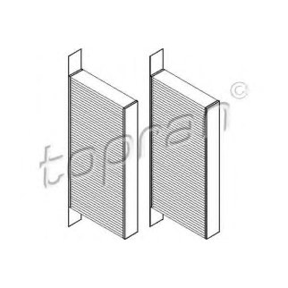Фильтр салона topran 700726755 фото