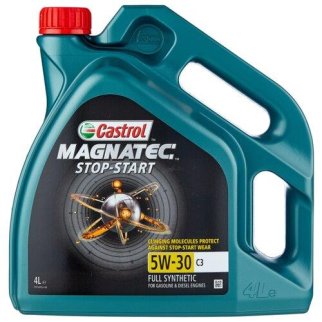 Масло моторное MAGNATEC STOP START C3 5W30 синт.4л CASTROL фото
