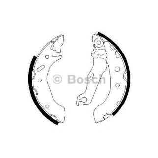 Колодки барабанные к-кт BOSCH 0 986 487 553 фото