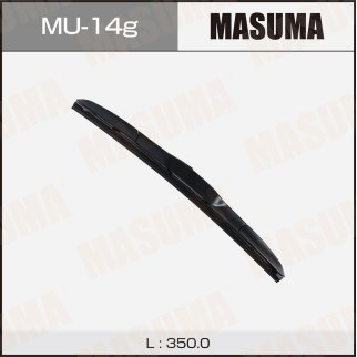 Щетка стеклоочистителя 350 мм гибридная 1 шт MASUMA Aero Vogue MU-14g фото