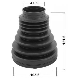 Пыльник ШРУСа FEBEST 2715P-XC90F фото 2