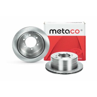 Диск тормозной задний metaco 3060-153 фото 3