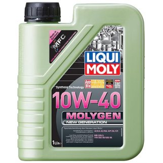 Масло моторное LIQUI MOLY Molygen New Generation HC 10w40 1л синт. фото