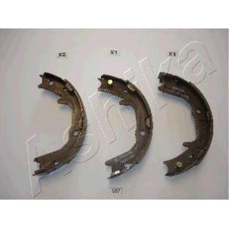 Колодки ручного тормоза к-кт ashika 55-05-507 фото