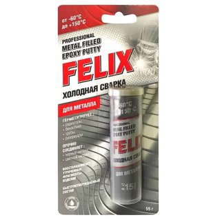 411040151_холодная сварка! FELIX для металла блистер, 55гр фото