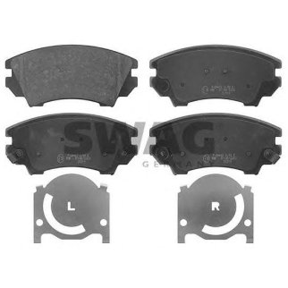 Колодки тормозные передние к-кт SWAG 40 91 6892 фото
