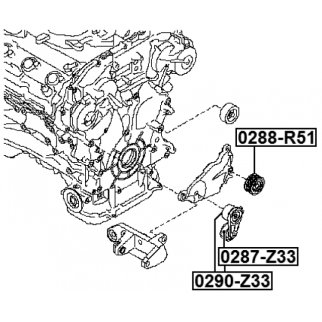 Ролик-натяжитель FEBEST 0287-Z33 фото 2