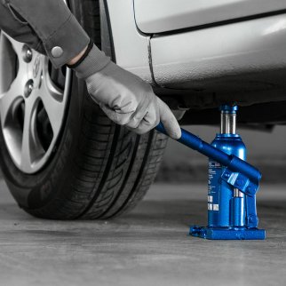 Домкрат бутылочный 2т гидравлический телескопический 170-380мм STELS фото 9