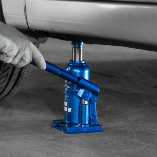 Домкрат бутылочный 2т гидравлический телескопический 170-380мм STELS фото 10