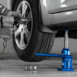 Домкрат бутылочный 2т гидравлический телескопический 170-380мм STELS фото 11