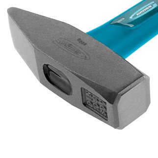 Молоток 800г квадратный боек, фибергласовая обрезиненная рукоятка GROSS фото 3