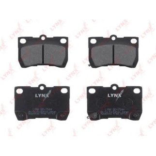 Колодки тормозные задние дисковые к-кт LYNXauto BD-7544 фото