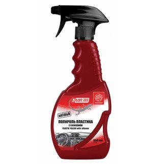 Полироль пластика с силиконом 3TON PLASTIC POLISH with silicone 550 мл ТН-650 40293 фото