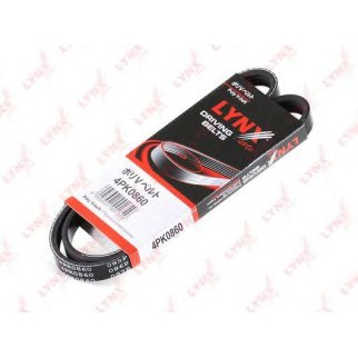 Ремень ручейковый LYNXauto 4PK0860 фото