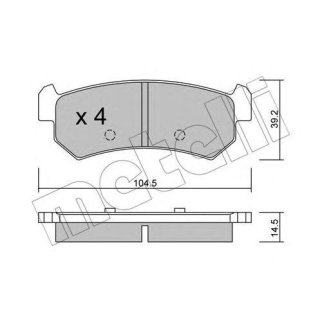 Колодки тормозные фото