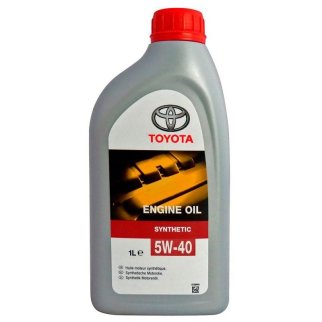Масло моторное TOYOTA MOTOR OIL 5W40 1л. SL (08880-80376) (европа) фото