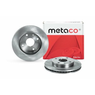 Диск тормозной передний вентилируемый metaco 3050-009 фото 3 Диск тормозной передний вентилируемый metaco 3050-009 фото 3