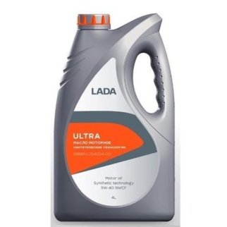 Масло моторное LADA ULTRA 5W-40, SNCF, 4л фото
