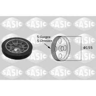 Шкив коленвала SASIC 2156007 фото