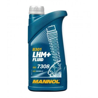 Жидкость гидроусилителя MANNOL LHM+fluid (зеленая) 1л фото