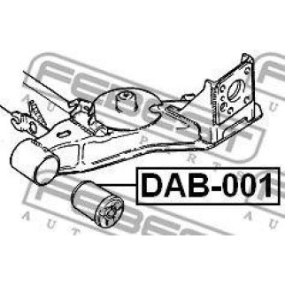 Сайлентблок задней подвески FEBEST DAB-001 фото