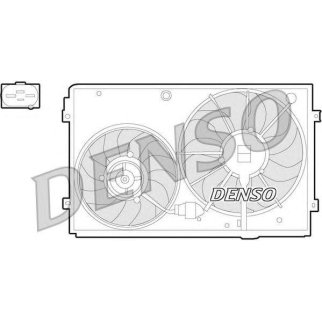 Вентилятор радиатора DENSO DER32011 фото