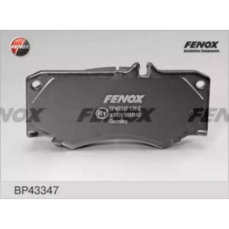 Колодки тормозные передние к-кт Fenox BP43347 фото