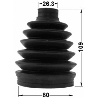 0517P-GHAT_к-кт пыльника ШРУСа наружного! Mazda 6 1.8-2.3 02> фото 2