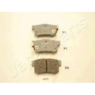 Колодки тормозные Japanparts PP-405AF фото