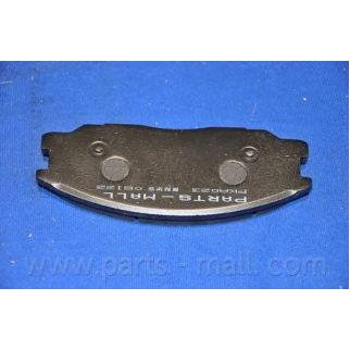 Колодки тормозные передние к-кт PARTS-MALL PKA-023 фото