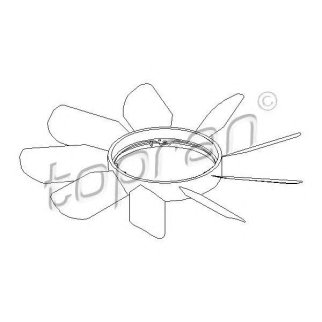 Крыльчатка topran 400998755 фото