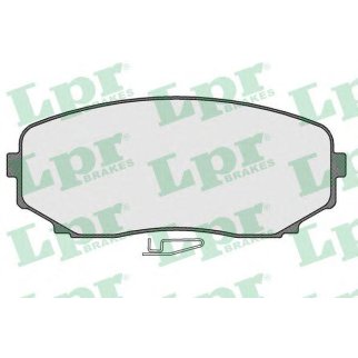 Колодки тормозные передние к-кт Lpr 05P1573 фото
