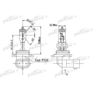 Лампа PATRON PLHB4-1251 фото