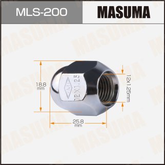 Гайка колеса Masuma MLS-200 фото
