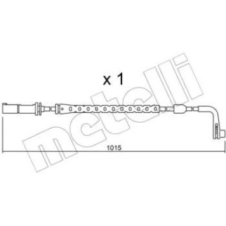 Датчик износа колодок METELLI _SU.221 фото