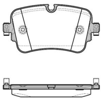 Колодки Audi Q7 (15-) тормозные передние к-т REMSA фото