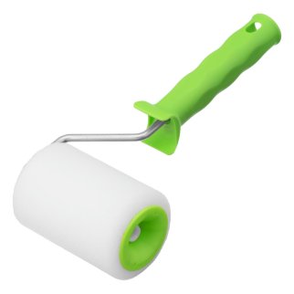 Валик 100мм ПОРОЛОН с ручкой D-48мм Dручки-6мм СИБРТЕХ фото