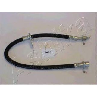 Шланг тормозной передний правый ashika 69-02-2038 фото