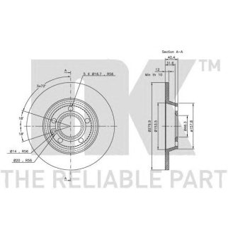 ТОРМОЗНОЙ ДИСК фото
