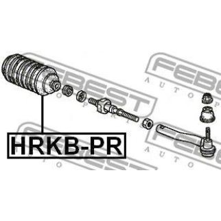 Пыльник рулевой рейки FEBEST HRKB-PR фото