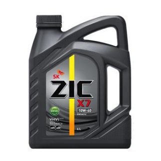 Масло моторное ZIC X7 DIESEL 10W40 CI-4 синт. 4л фото