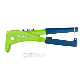 Заклепочник СИБРТЕХ 250мм литой, заклепки 2,4-3,2-4,0-4,8мм фото 2