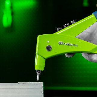 Заклепочник СИБРТЕХ 250мм литой, заклепки 2,4-3,2-4,0-4,8мм фото 10