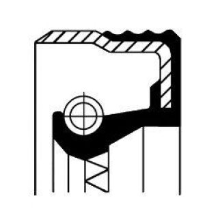 120 173 76C_сальник дифференциала! 35x54x10/15 Opel Astra 1.7D GL/LS/GLS/Corsa B 1.5/1.7D/TD 92> фото